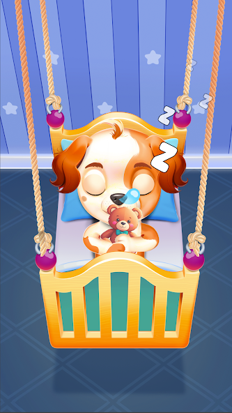 Newborn puppy babyshower