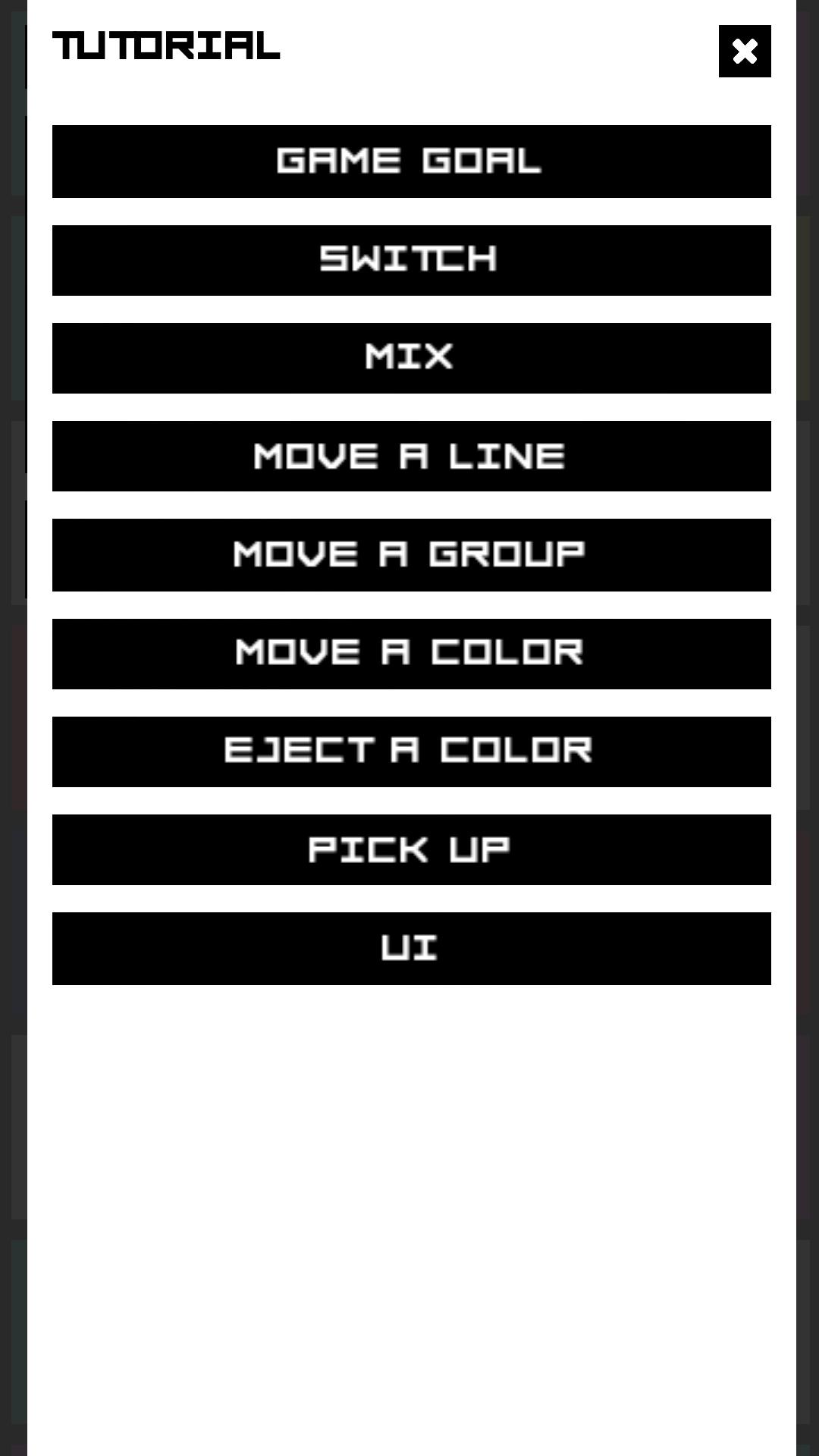 RGB - Puzzle game