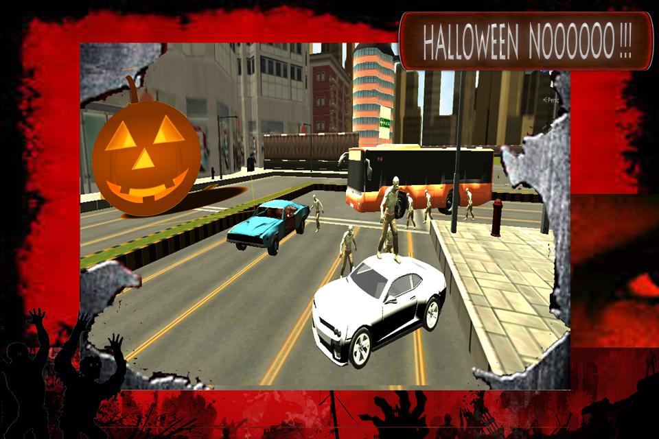 Road Bus Zombie Samsh 3D
