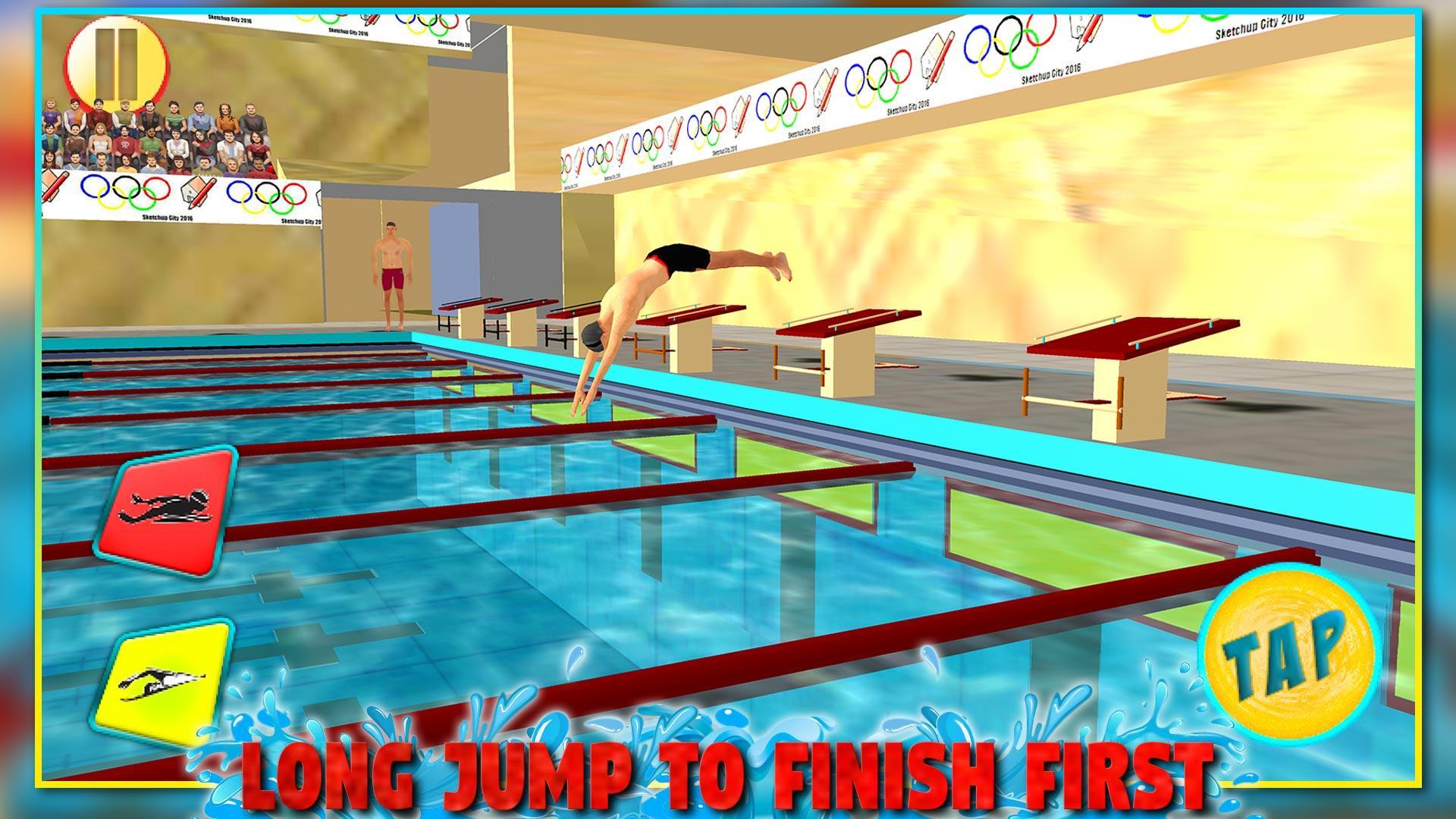 Real Pool Swimming