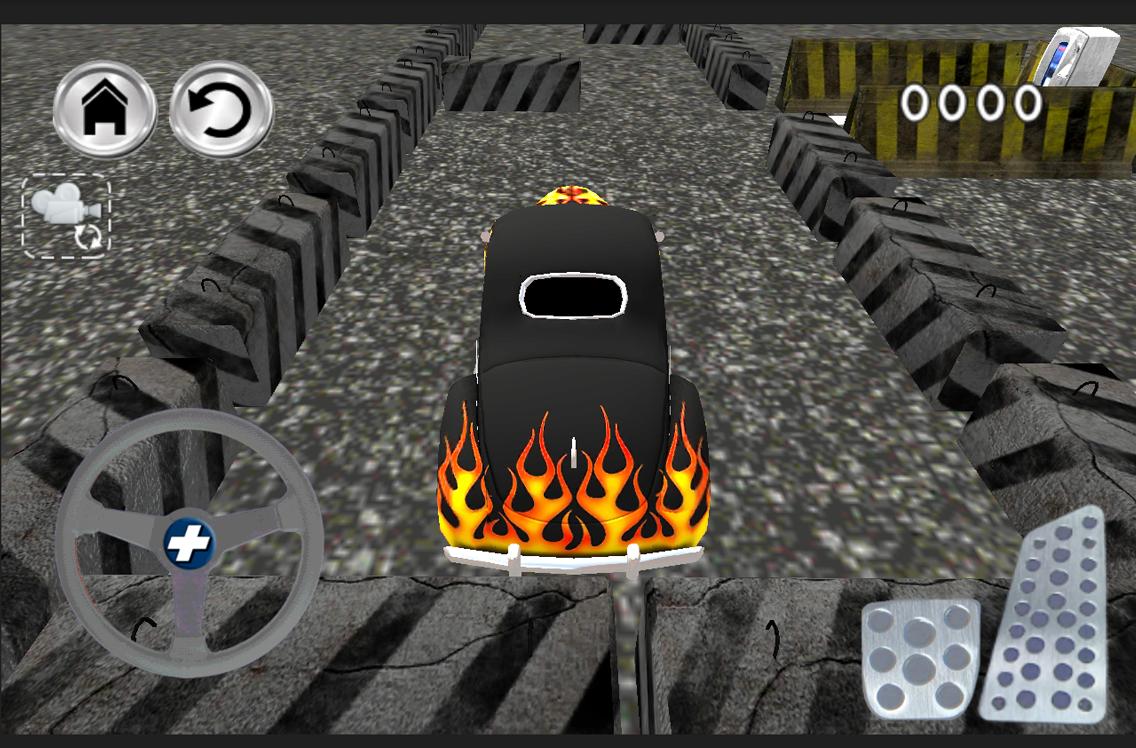 Free Retro Car parking 3D