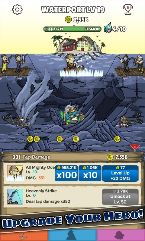 Ocean Clicker: Like Tap Titans