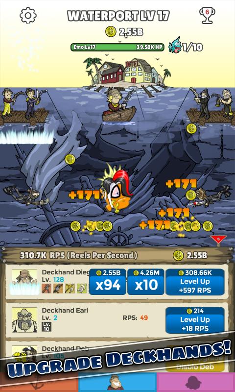 Ocean Clicker: Like Tap Titans